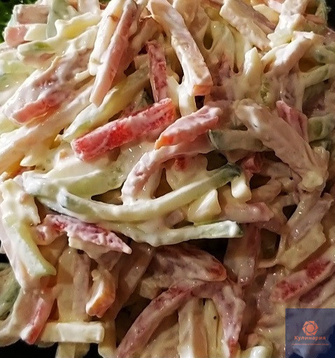 Салат из кольраби с морковью — рецепт с фото и видео
